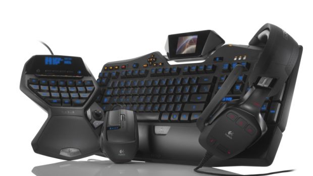 The Logitech G13, G19, G9x and G35 gaming gear