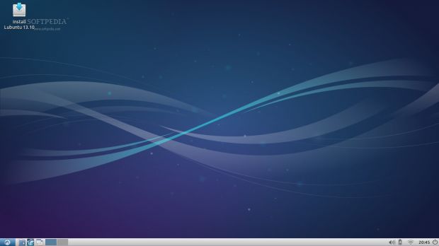 Lubuntu 13.10 Alpha 2 desktop