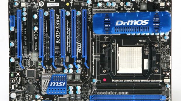 MSI motherboard scheduled for 2010 release pictured