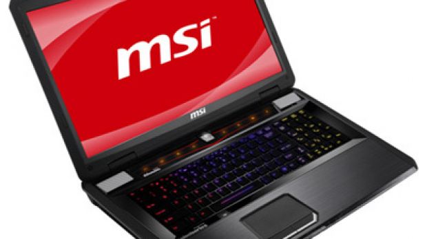 MSI GT780 gaming notebook