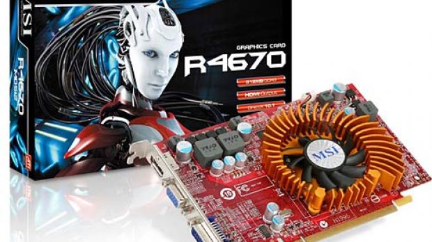 MSI Radeon R4670-MD512 graphics card