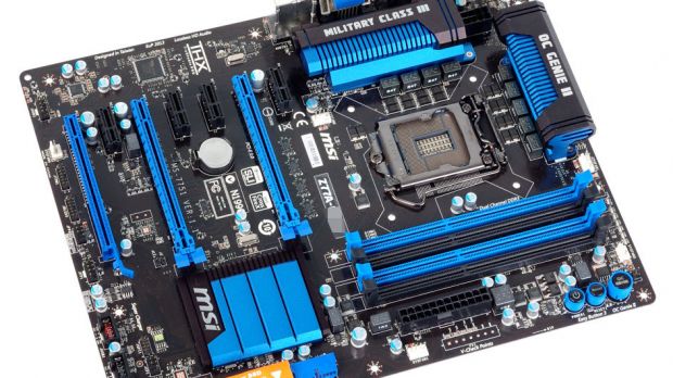 MSI Z77A-GD55 motherboard for LGA 1155 processors