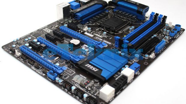 MSI Z77A-GD65 Intel Ivy Bridge motherboard picture preview