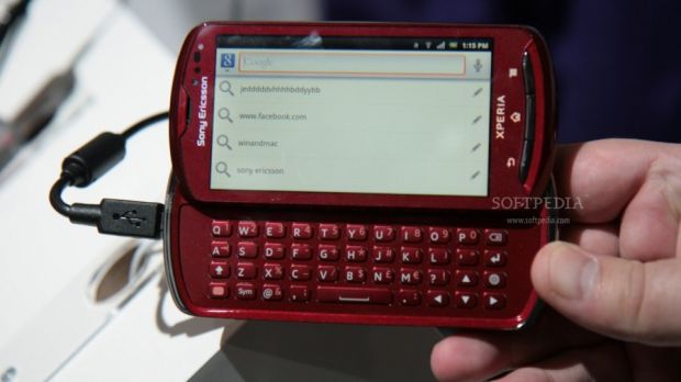 Sony Ericsson Xperia pro Hands-On