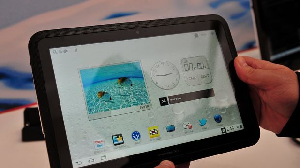 Fujitsu Arrows waterproof tablet