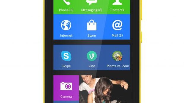 Nokia X (front)