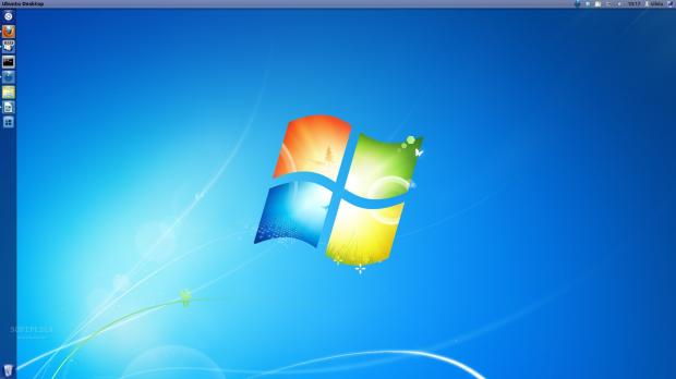 Ubuntu 12.04 with Windows 7 background