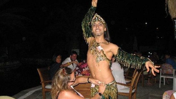 Being a male belly dancer is an actual profession in Turkey