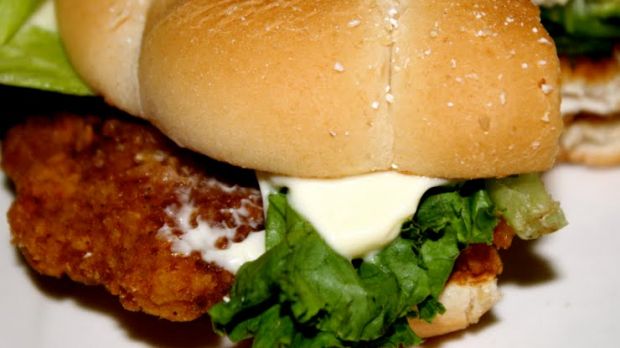 A man used a McChicken sanwich to assault his wife
