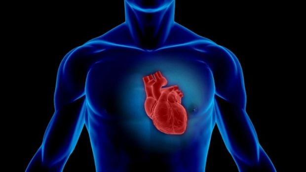 Man's heart rotates inside his body after his chest becomes filled with air