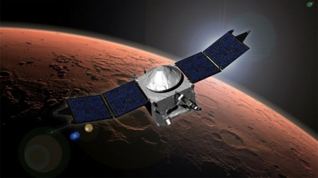 NASA's MAVEN spacecraft was sent to Mars to study its atmosphere