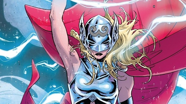 The female Thor was announced and introduced in 2014, in new Marvel comic book series