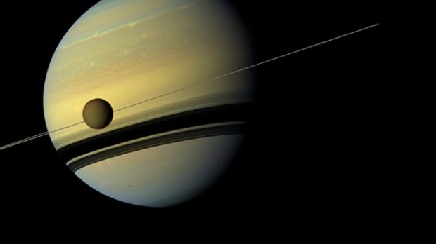 A toxic could is swirling over Titan's south pole, NASA says