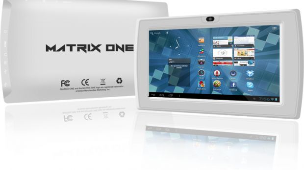 The New Matrix One Android 4.0 ICS ARM Powered Tablet
