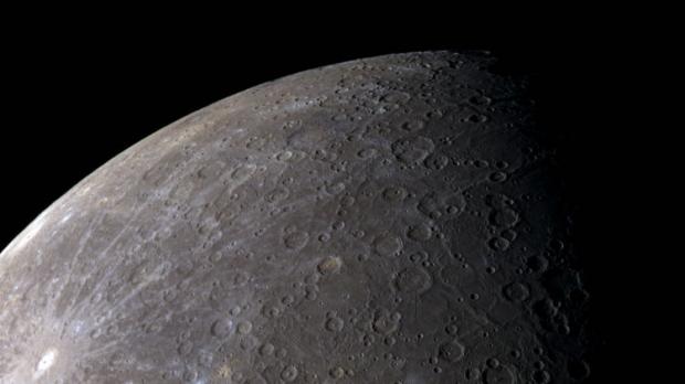 WAC composite image showing Mercury in its true colors
