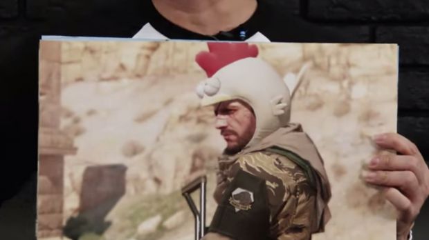 Chicken Hat mode in Metal Gear Solid V