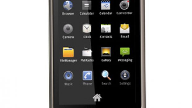 Micromax A70 (front)