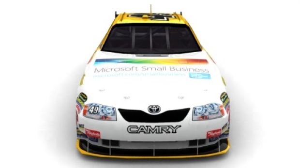 Microsoft U.S. Small Business Team  No. 49 NASCAR Sprint Cup Series car