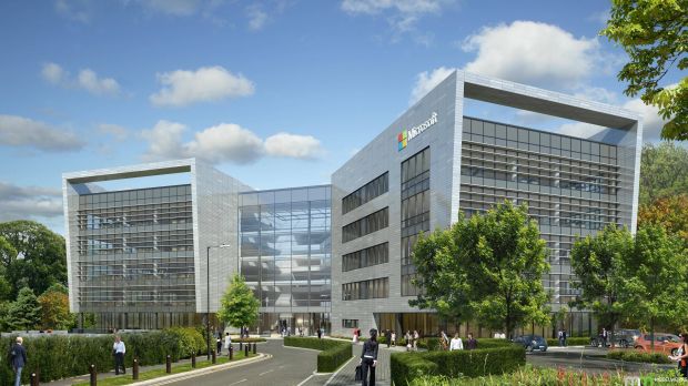 The new building will group all Microsoft's local divisions
