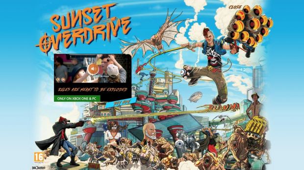 Sunset Overdrive ad