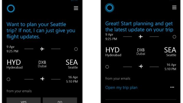 Cortana for Windows Phone