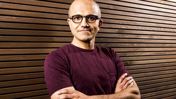 Nadella took over from Ballmer this year