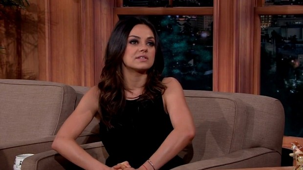 Mila Kunis makes first TV appearance since giving birth to her daughter