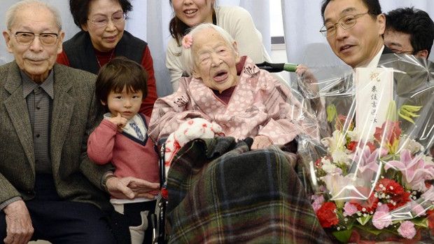 This woman is the oldest person in the world