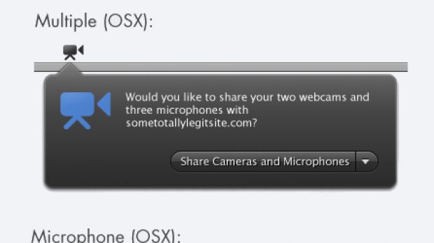 Permissions for webcam and mic in Firefox on Mac OS X