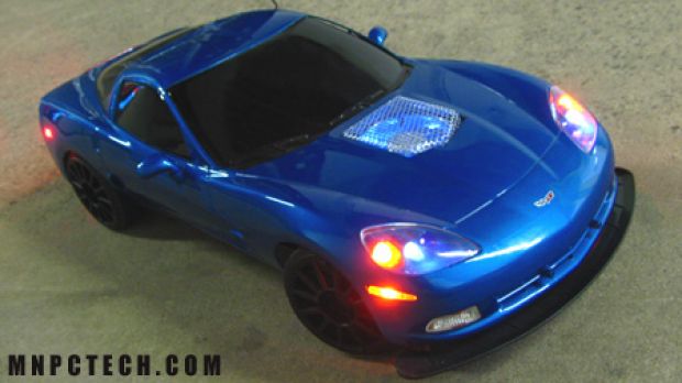 Corvette ZR1 Desktop PC mod
