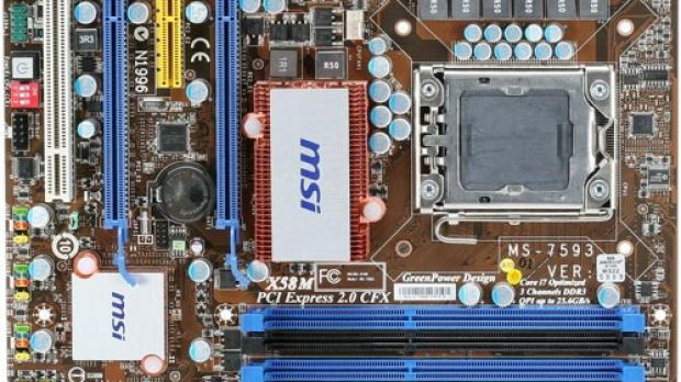 More pictures of MSI's X58-based mATX board surface