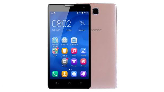 Huawei Honor 3C (front and back)