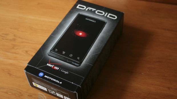 Motorola Droid unboxing