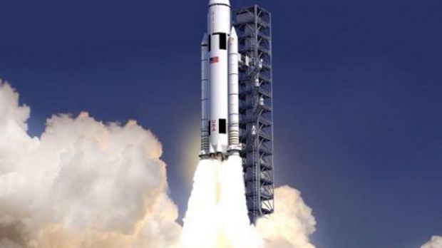 The SLS will be able to deliver as much as 130 tons of cargo to low-Earth orbit