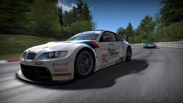 The BMW M3 GT2 in NFS Shift
