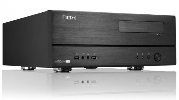Birmania Cierto bota NOX Media HD, a Rare HTPC Case with Support for Full ATX Motherboards