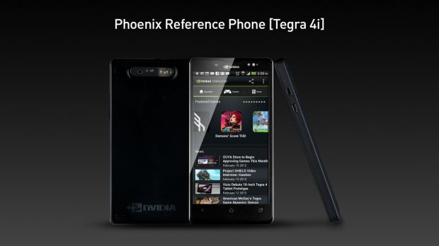Nvidia's Phoenix reference smartphone for Tegra 4i