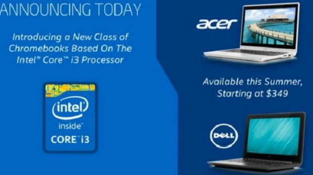 New Chromebooks with Intel Core i3 processor incoming