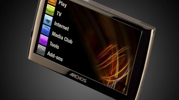 The new Archos 5 Internet Media Tablet