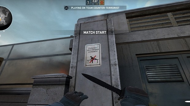 The new sign on Overpass
