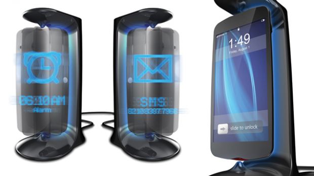 Concept phone floats while charging