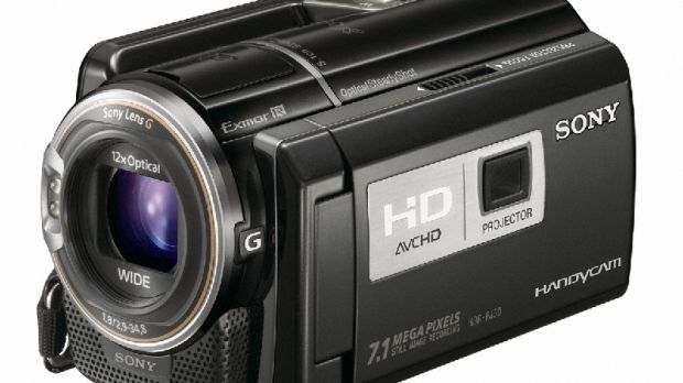 New Sony Handycam camcorders with built-in projector