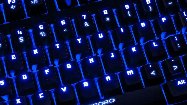 Tesoro Excalibur LED backlit mechanical keyboard