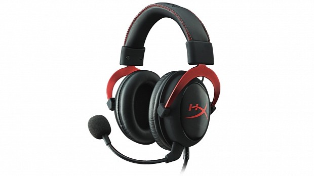 Kingston HyperX Cloud II gaming headset, red