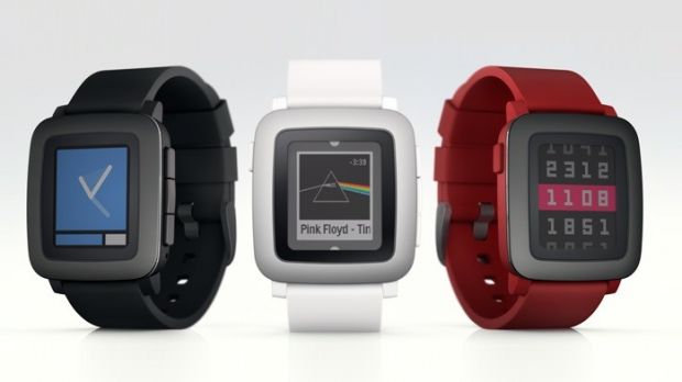 Pebble Time comes in different colors