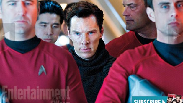 Benedict Cumberbatch plays villain in the upcoming “Star Trek Into Darkness”