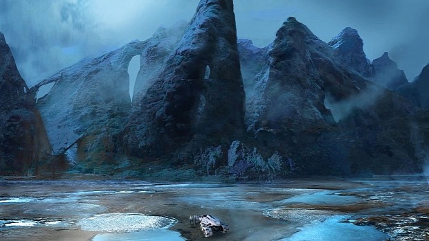 Explore impressive environments in the new Mass Effect