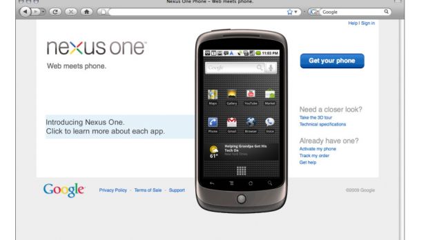 Nexus One sales