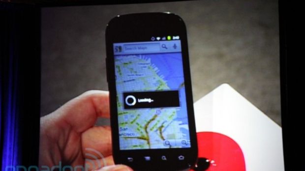 Nexus S in Google CEO's hands