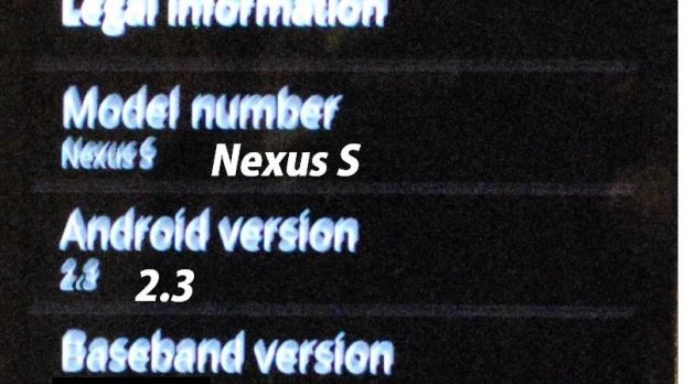 Nexus S about screen